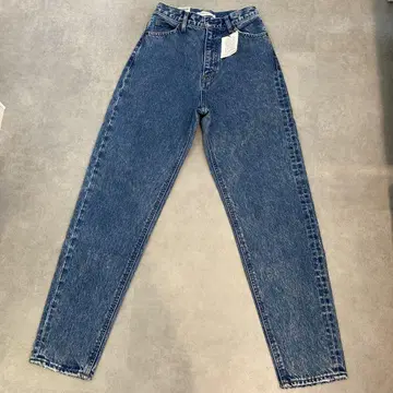 택 포함 미사용 새상품 moussy 데님 24인치