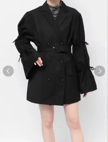 jouetie 슬리브 리본 자켓 미니 원피스 치마바지 목걸이