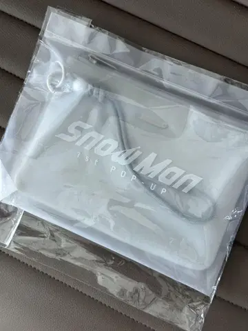 Snow Man 1st POP-UP 미니 파우치 서울 포프아