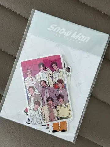 Snow Man 서울 팝업 스티커