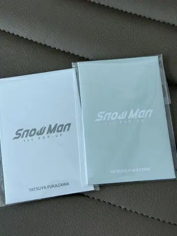 후카사와 타츠야 트레이딩 카드 서울 popup Snow Man