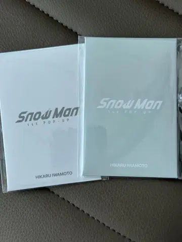 이와모토 테루 트레이딩 카드 서울 popup Snow Man