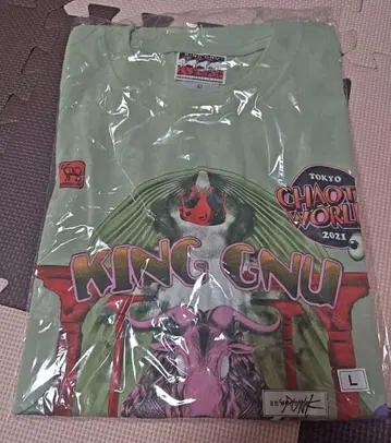 King Gnu THE GAME TEE CLUB GNU 한정판