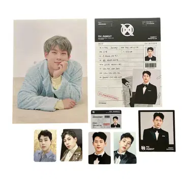 5 주헌 MONSTA X 모네크 포토 카드 트레이딩 카드 ID 세트