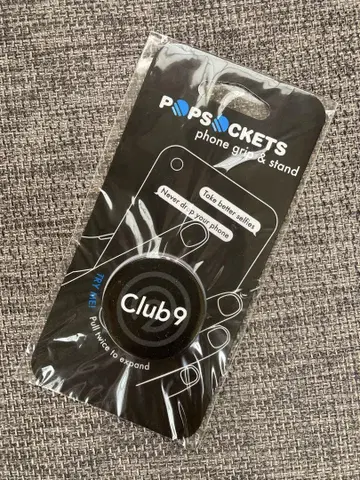 야마시타 토모히사 Club9 팝 소켓 블랙 미개봉 새상품