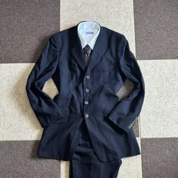 [레어품] Paul Smith Tessilstrona 셋업 네이비