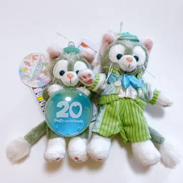 디즈니 젤라토니 컬러풀 해피니스 20주년 봉제 인형 키링