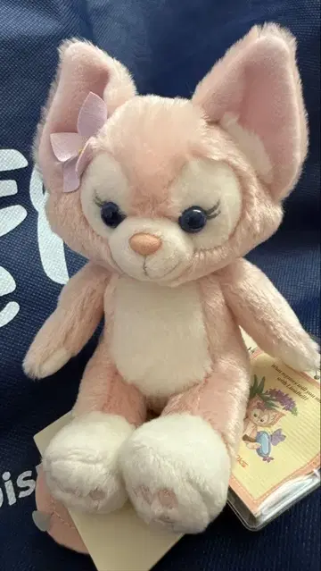 미사용 새상품 정품 리나벨 어깨 위 봉제 인형 홍콩 디즈니