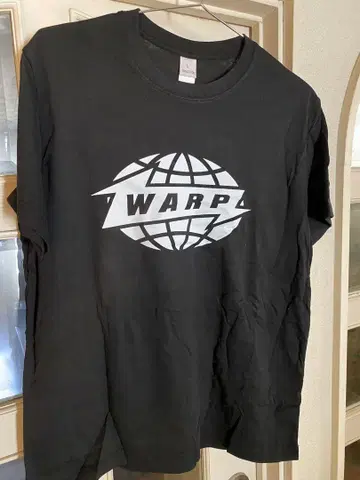 WARP RECORDS 로고 반팔 T셔츠