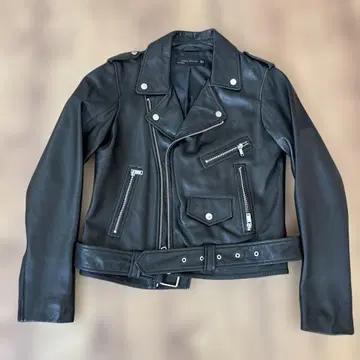 ZARA WOMAN 더블 라이더 자켓