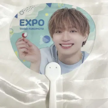후쿠모토 타이세이 만박 EXPO 클리어 부채