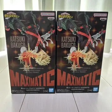MAXIMATIC 카츠키 바쿠고 피규어 2개 세트