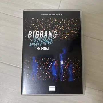 BIGBANG LASTDANCE THE FINAL DVD