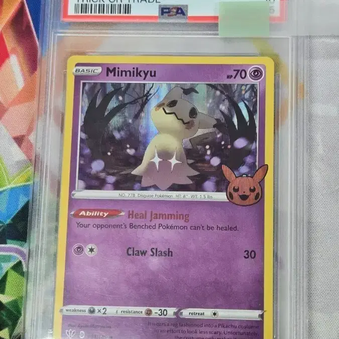 Pokemon Card Mimikyu Halloween 2022 North America PSA10 on Bunjang Global  Site.