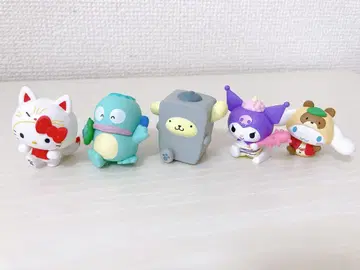 산리오 캐릭터즈 도로롱 요괴 피규어 전 5종