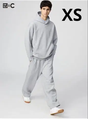 유니클로 C 맨투맨 와이드 팬츠 XS