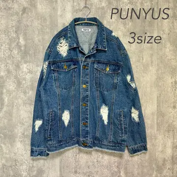 PUNYUS 푸뉴즈 데미지 데님 G 3