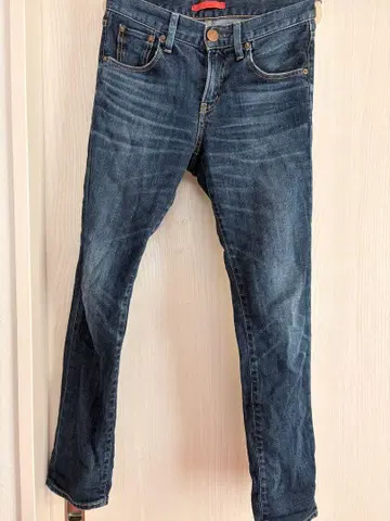다크 블루 스트레이트 데님