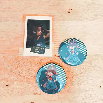밀키 웨이 마그샷 캔뱃지/카나타&아카네
