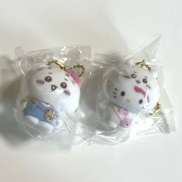 치이카와 (먼작귀) 산리오 시크릿 플로키 마스코트 참 치이카와 키티