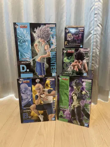 HUNTER x HUNTER 제일복권 A상 B상 C상 D상 F상 모음