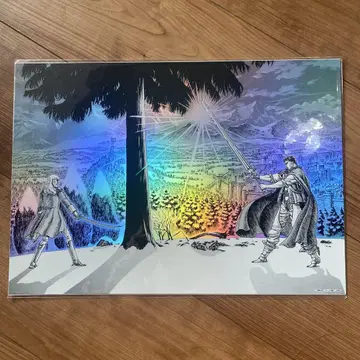 베르세르크 메탈릭 포스터 B4 베르세르크 카페