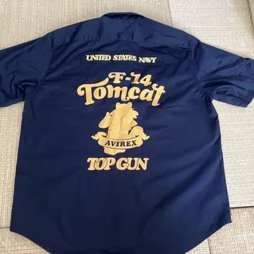 AVIREX F14 TOMCAT 반팔 셔츠