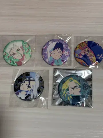 HICUL Dr.STONE 글리터 캔뱃지 5개 세트1