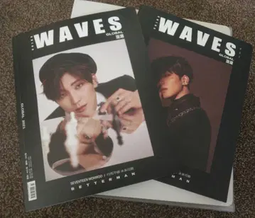 WAVES 2021 seventeen 원우 2ver 세트