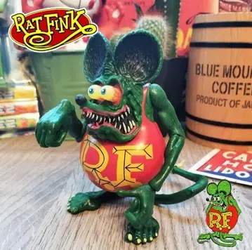 최저가 RAT FINK 라트 핑크 피규어