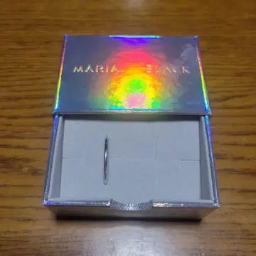 [ 한쪽만 ] Maria Black Senorita 20 후프 귀걸이