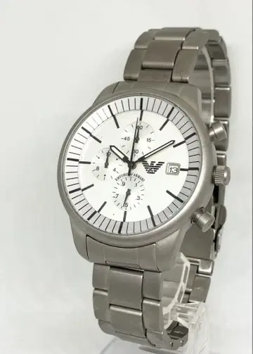 엠포리오 아르마니 EMPORIO ARMANI 크로노그래프 손목시계