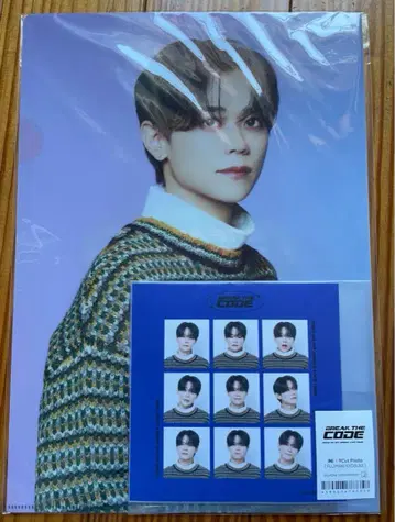 INI BTC 후지마키 쿄스케 9cut photo&클리어 파일
