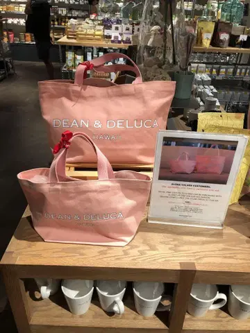 DEAN & DELUCA 리뉴얼 기념 토트 딘앤델루카 한정판