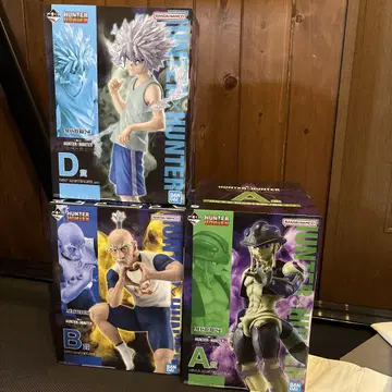 HUNTER x HUNTER 피규어 세트 A B D