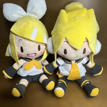 카가미네 린 렌 메가 점보 복슬복슬 봉제 인형 세트