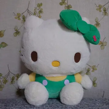 헬로키티 리본 포함 봉제 인형 중형
