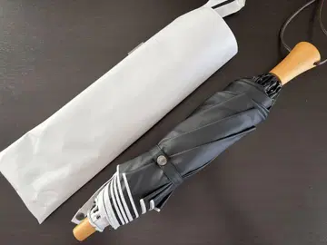 선배리어100 2단 접이식 양산 무지 화이트