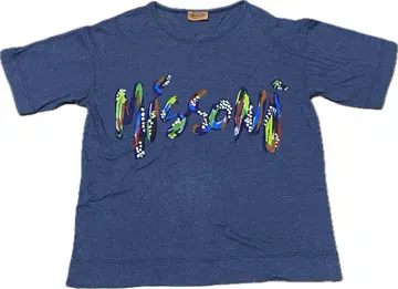 MISSONI 미쏘니 반팔 티셔츠 이탈리아제 42 네이비 남성용 가능