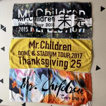Mr.Children 라이브 타월 3장 세트