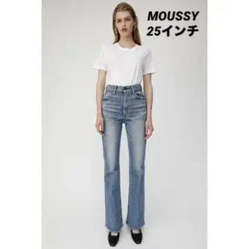MOUSSY MVS FLARE 플레어 데님 25인치