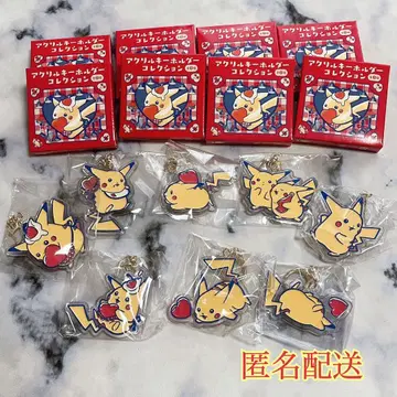 PIKACHU DINER 아크릴 키링 컬렉션 전 8종