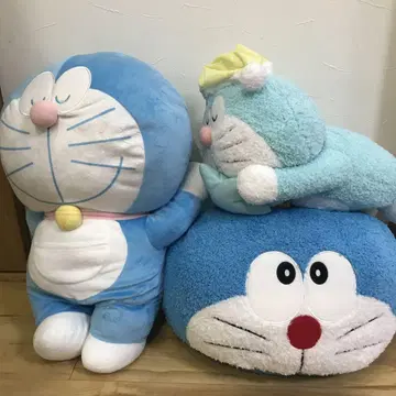 도라에몽 BIG 쿠션 봉제 인형 세트
