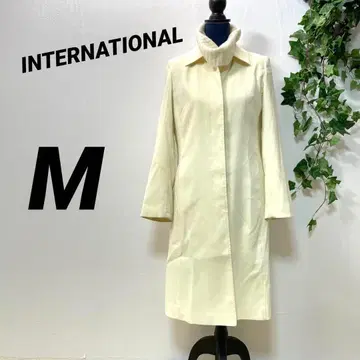 [ INTERNATIONAL ] 인터내셔널 롱 코트 스테인 칼라