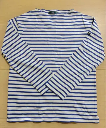 SAINT JAMMES OUESSANT 화이트/코발트 블루 T7