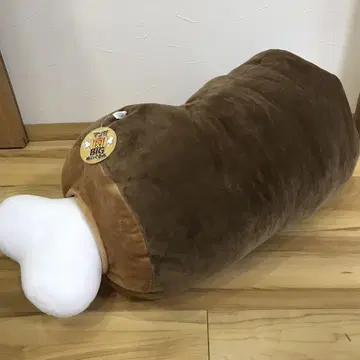 [뼈 분리 가능] 만화 고기 BIG 봉제 인형 새상품 택 포함