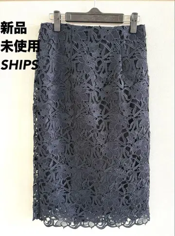 미사용 새상품 쉽스 SHIPS 레이스 스커트