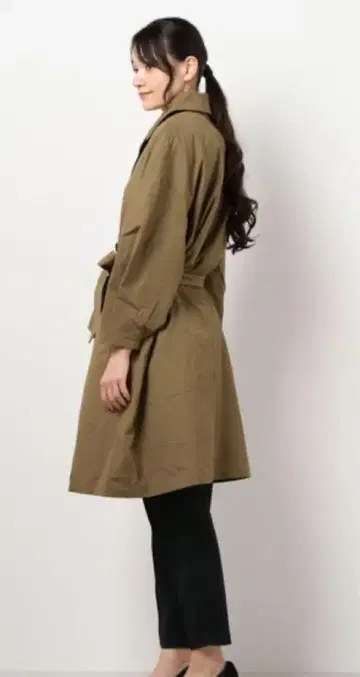 트렌치코트 라이너 포함