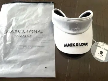 MARK & LONA 바이저 화이트