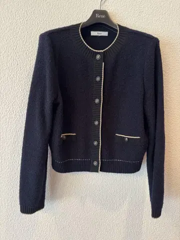Rene 니트 가디건 네이비 36size 새상품급
